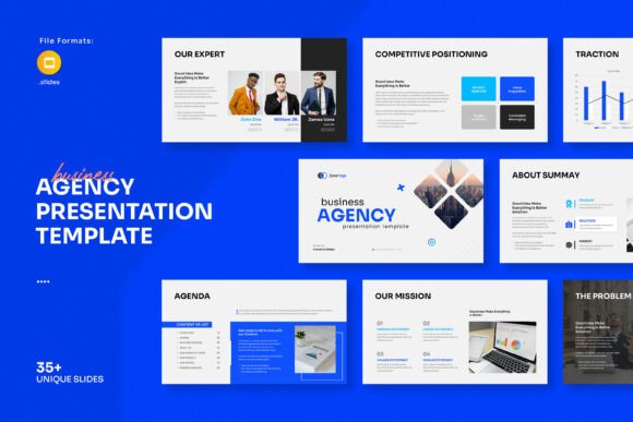 Business Agency Google Slides Template: A Professional Tool for Effective Presentations