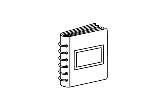 Closed Notebook Clip Art: A Versatile Design Asset for Creative Professionals