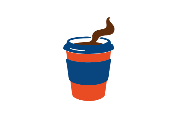 Cup Coffee Cartoon Flat Style: A Versatile Visual Asset for Modern Design