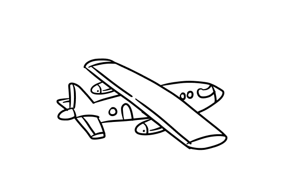 Flying Airplane or Aircraft: A Versatile Design Asset for Creative Professionals