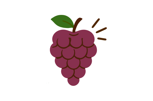 Grapes Berry Cartoon: A Versatile Design Asset for Creative Professionals