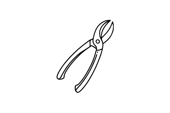 Pruning Shears Clip Art for Creative Projects