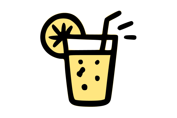Refreshing Summer Drink with Lemon