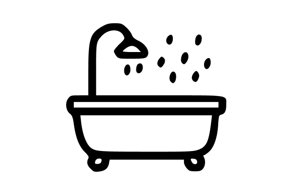 Why Bathtub Shower Outline Vector is a Must-Have for Modern Designers